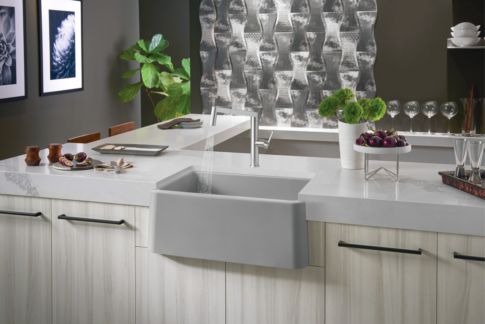 IKON 27 | SILGRANIT Coal Black | BLANCO
